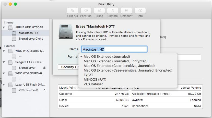 ZFS-Dataset in Disk Utility.png